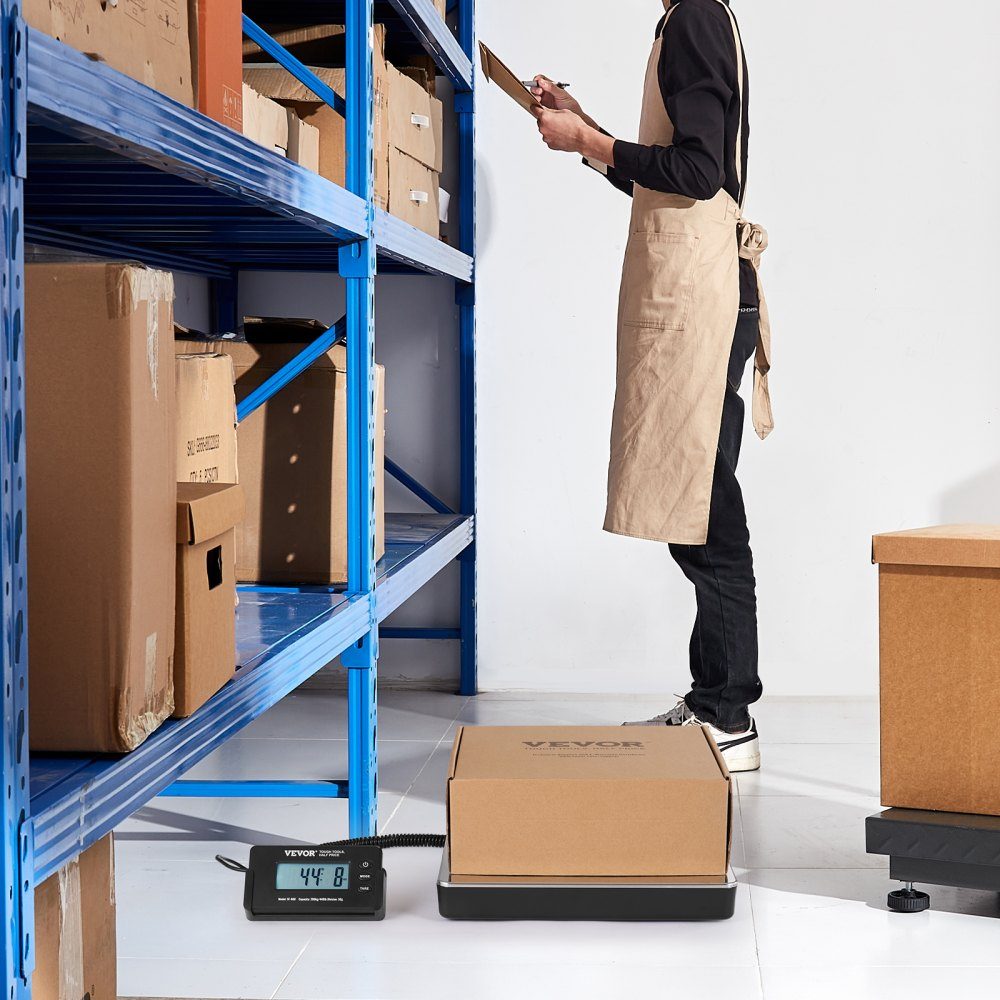 Platform Scales 150g-200kg Parcel Scales 50g Accuracy Digital Scales kg/lbs/lbs:oz Counting Scales 309 x 262 x 45mm ABS Stainless Steel Tare Functions AC/DC Power Supply Industrial Scales Letter Scales Scales