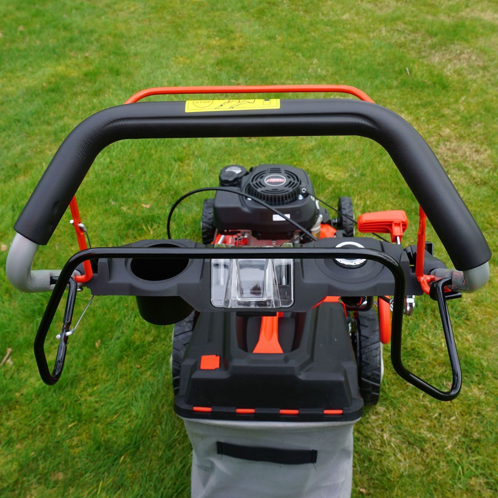 Starterset Benzin-Rasenmäher mit Antrieb Schnittbreite 51 cm 5in1 Elektro-Start-Radantrieb