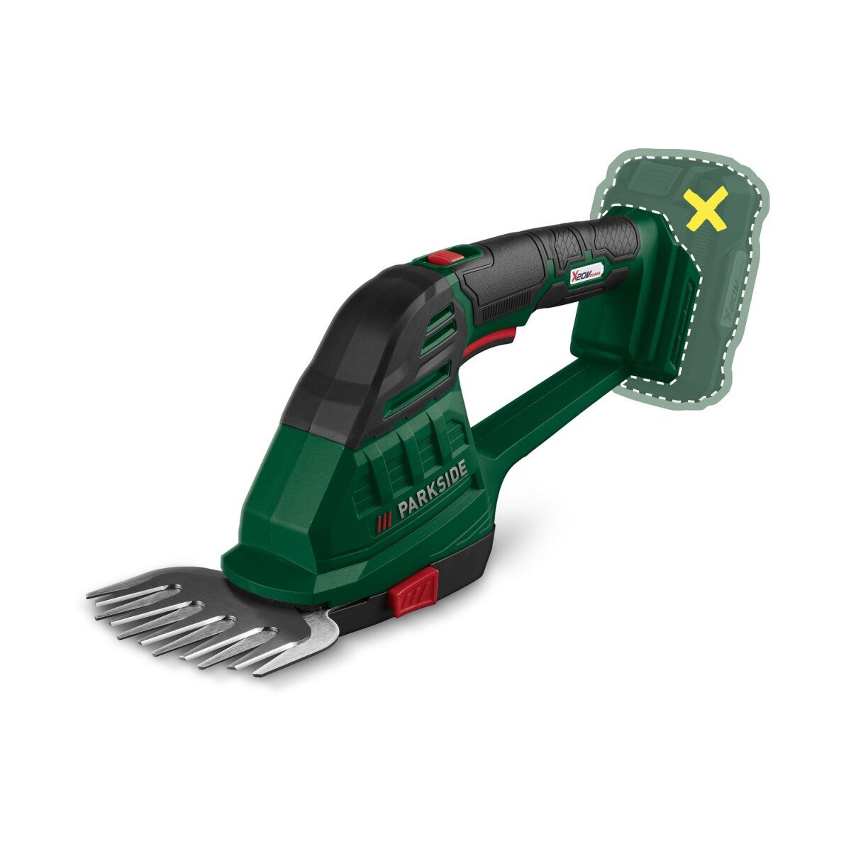 Taille-herbe et arbustes sans fil PARKSIDE® 20 V »PAGS 20-Li A1«, sans batterie ni chargeur