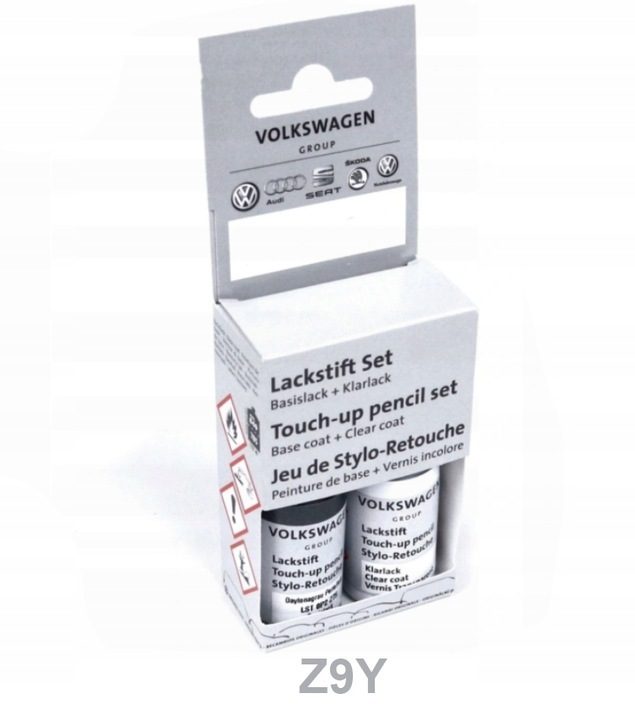 ORYGINALNY zestaw pisaków do retuszu AUDI LZ9Y LST0P2Z9Y