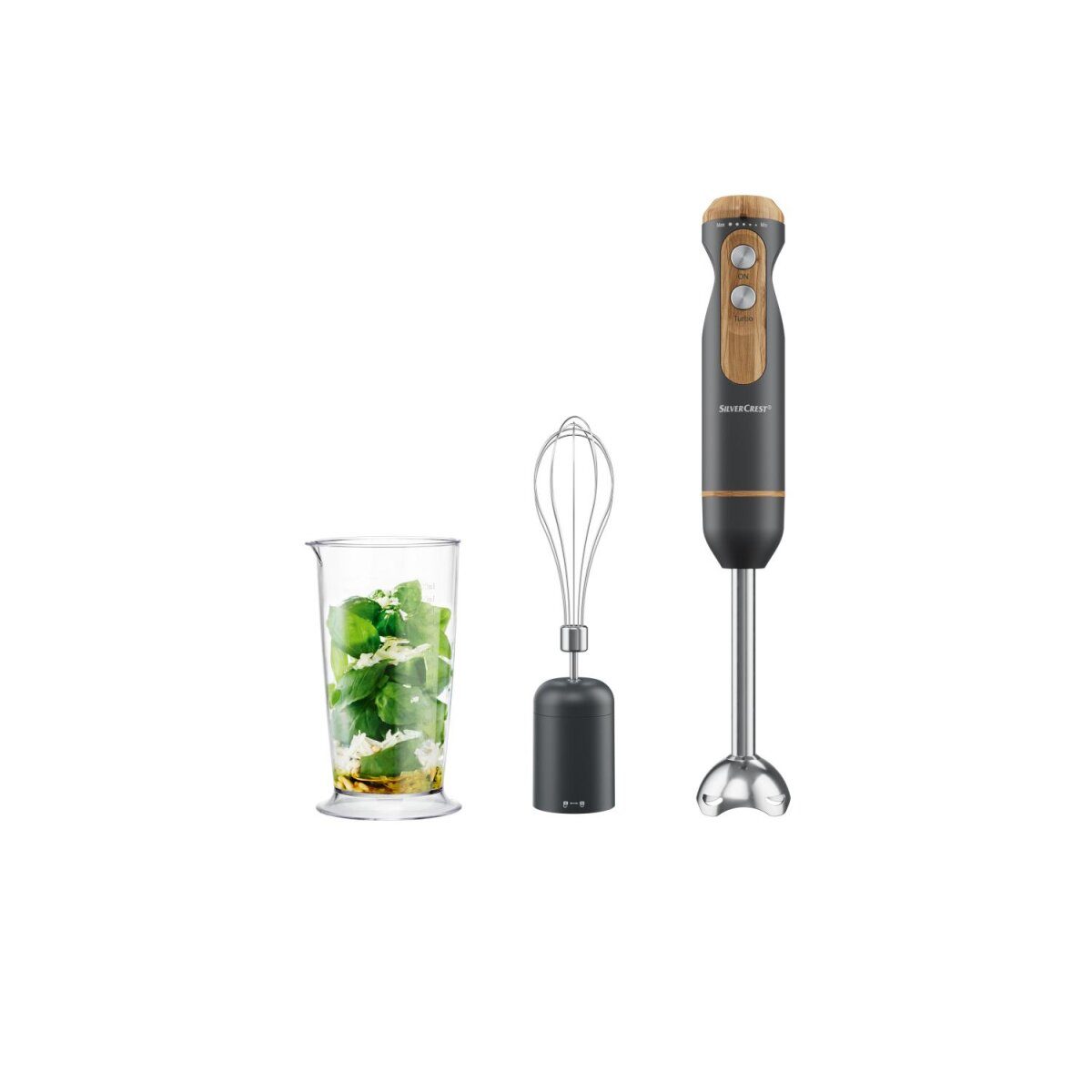 SILVERCREST® KITCHEN TOOLS hand blender set “SSSH 600 B1 / SOSSH 600 B1”, 3-in-1