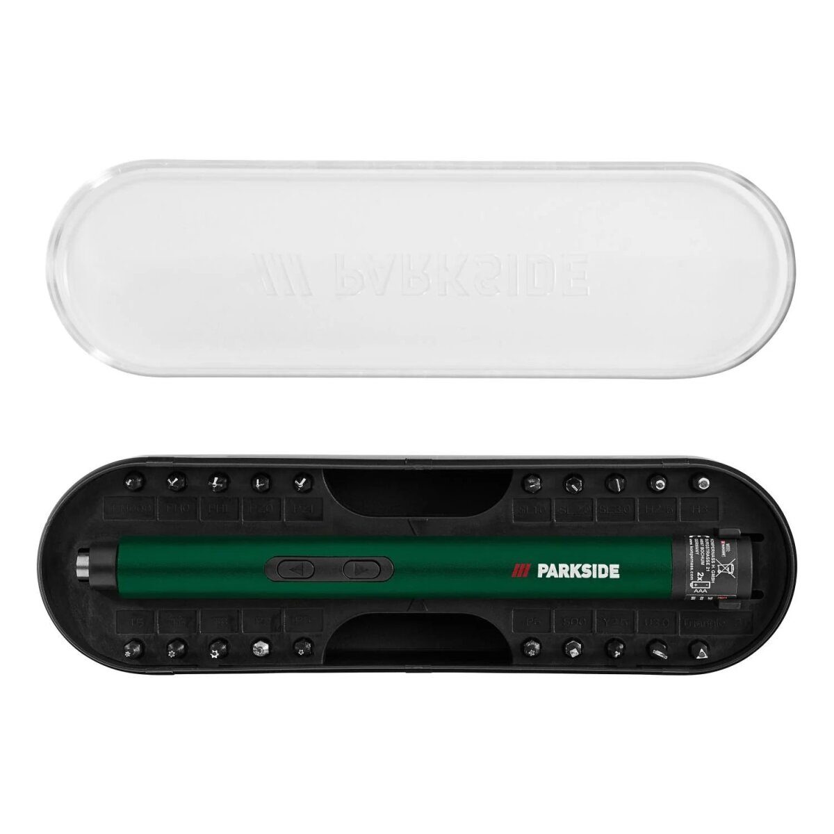 PARKSIDE® electric precision screwdriver “PEPS 3 A11”, including 20 bits