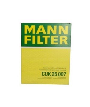 MANN CUK 25 007 Filtre d'habitacle AVEC CARBONE – Ford · Volvo – Réf. HT-48211