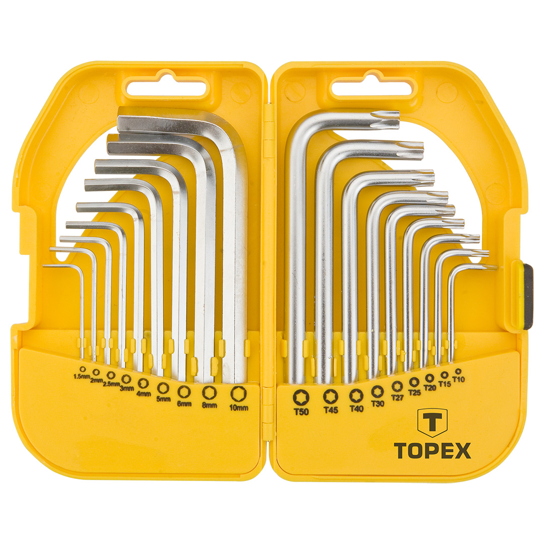 Sechskant- und Torx-Schlüssel