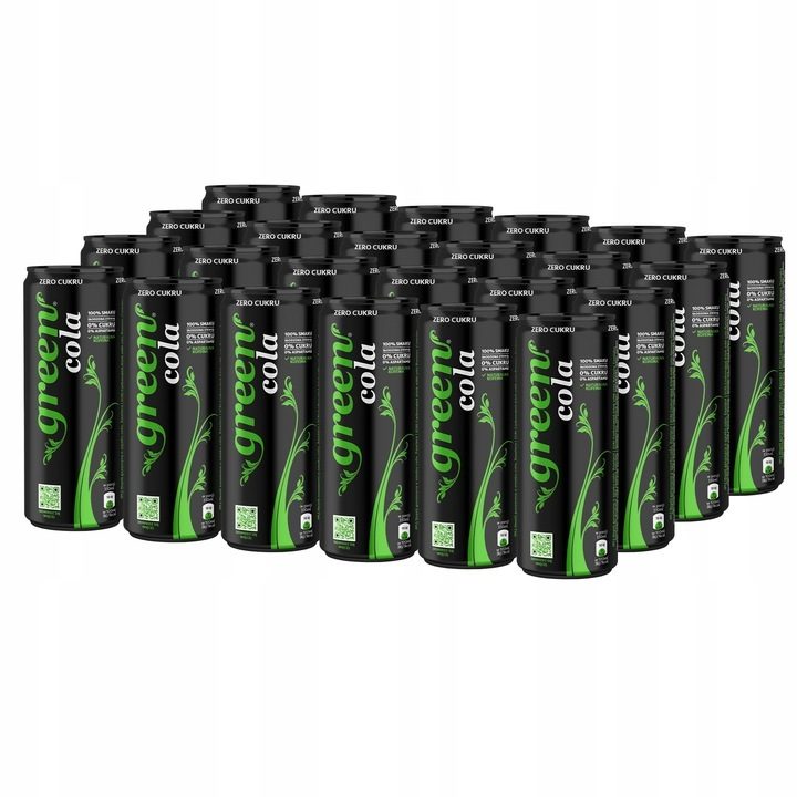 24 Dosen (0,33 l) Green Cola Stevia Koffein, zuckerfrei