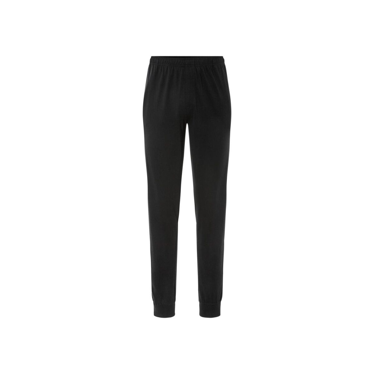 LIVERGY® herenpyjama, L (52/54), zwart/grijs