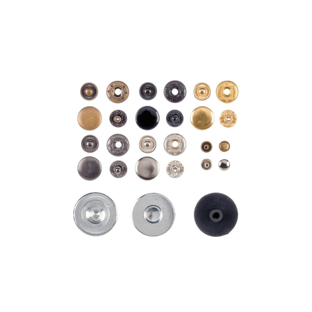 PARKSIDE® Hole Punch Push Button Set, 358 pieces