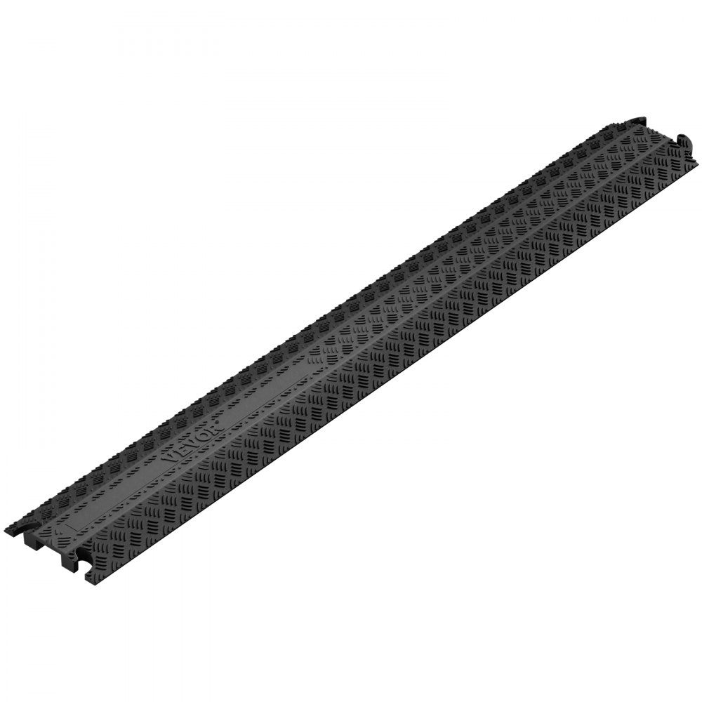 Set of 3 1-channel cable protection ramp Cable bridge TPR hose bridge 100 x 13 x 2 cm Overrun protection 907 kg (per axle) Load capacity Cable ramp Non-slip design Ideal for parking spaces