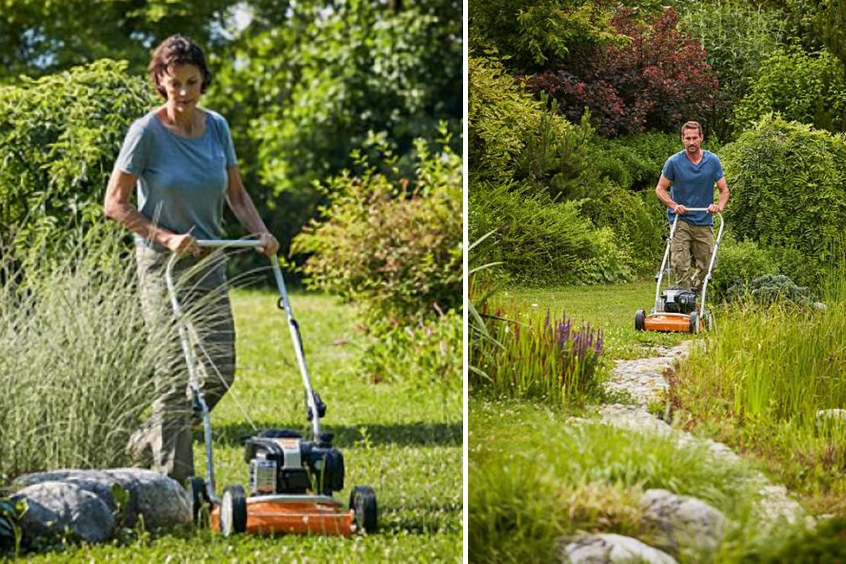 Stihl RM 2 R petrol mulching mower (2.8 HP, 46 cm)