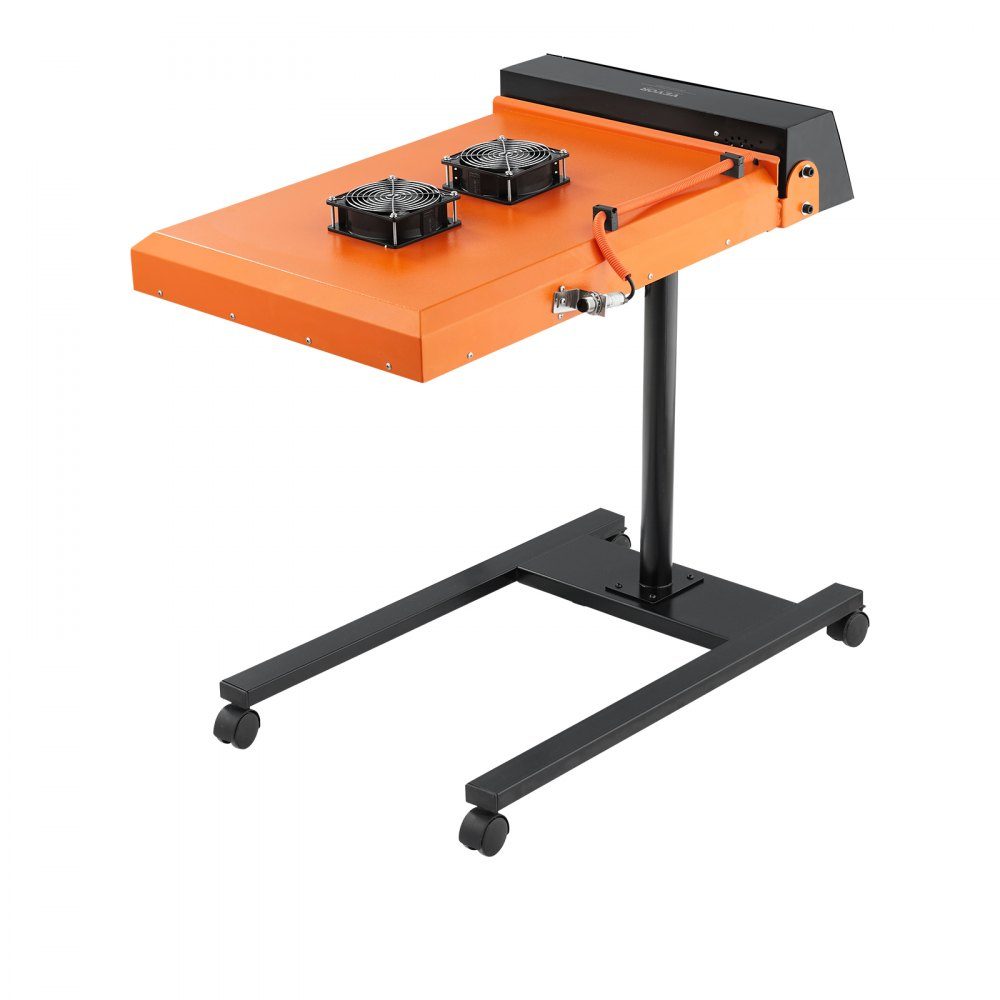Quick Dryer 6000W 485x540mm Infrared IR Flash Dryer for Screen Printing 0-750℉ Temperature Control Screen Printing Dryer with Sensor Height Adjustable Double Fan Cooling for T-Shirts