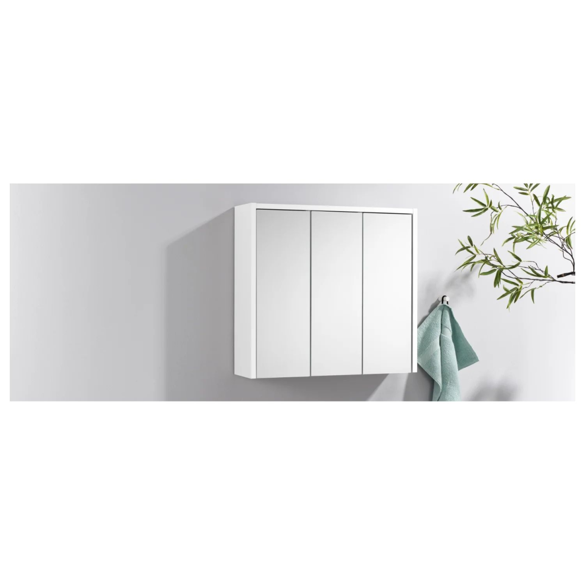 LIVARNO HOME Armoire à miroir « Oslo », résistante aux rayures et facile à nettoyer