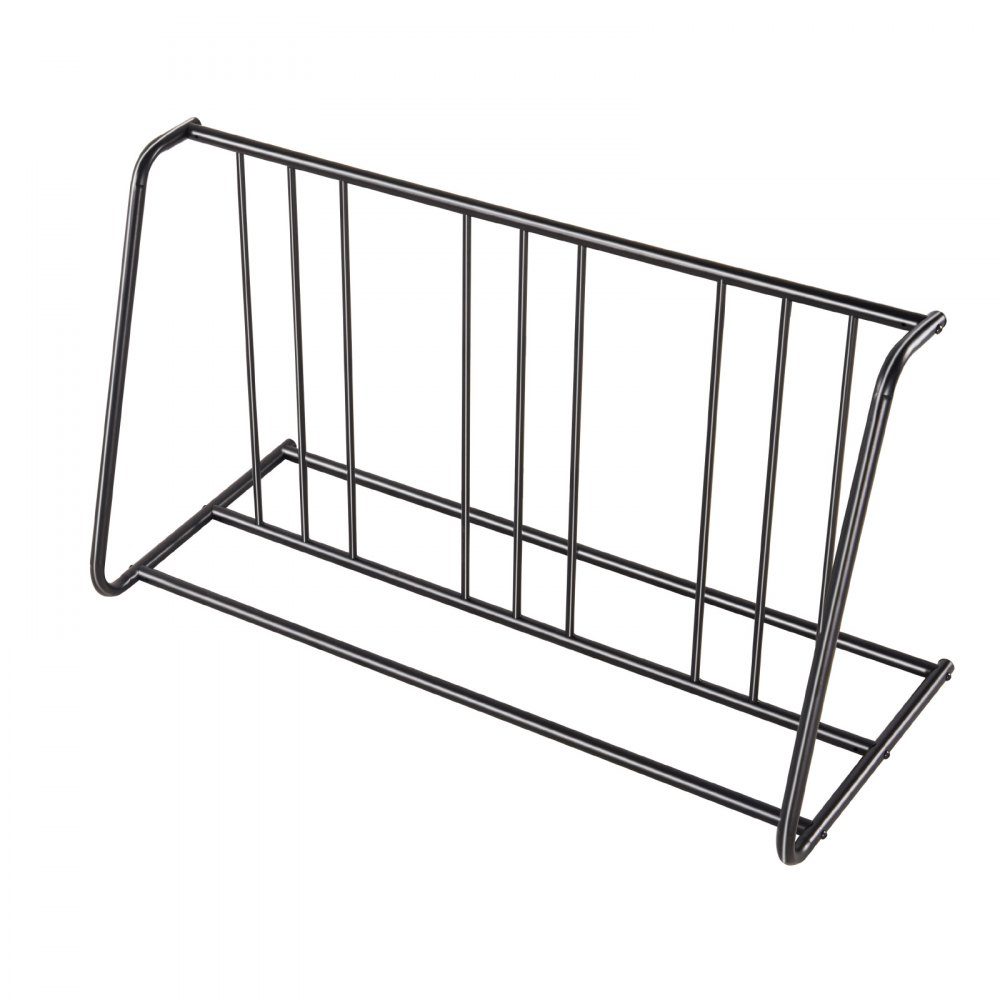 Porte-vélos pour 6 vélos, support de vélo autoportant compatible avec les pneus de 76,2 mm, porte-vélos double face en acier au carbone pour allées, garages et utilisation en intérieur