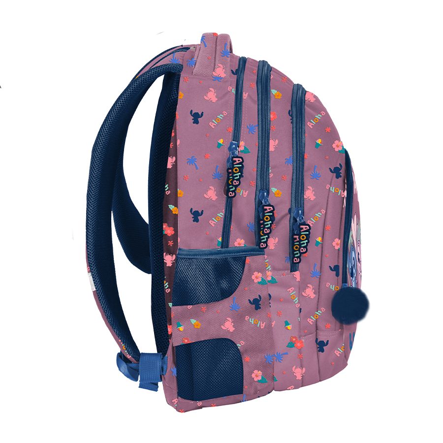 Stitch & Angel Aloha school backpack