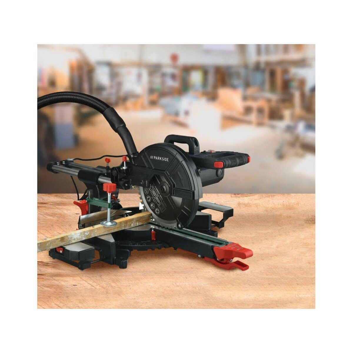 *VERKAUF* PARKSIDE® Zug- und Gehrungssäge »MPKZ 2000 A1«, 2000 Watt, mit Laser, LED-Arbeitslicht