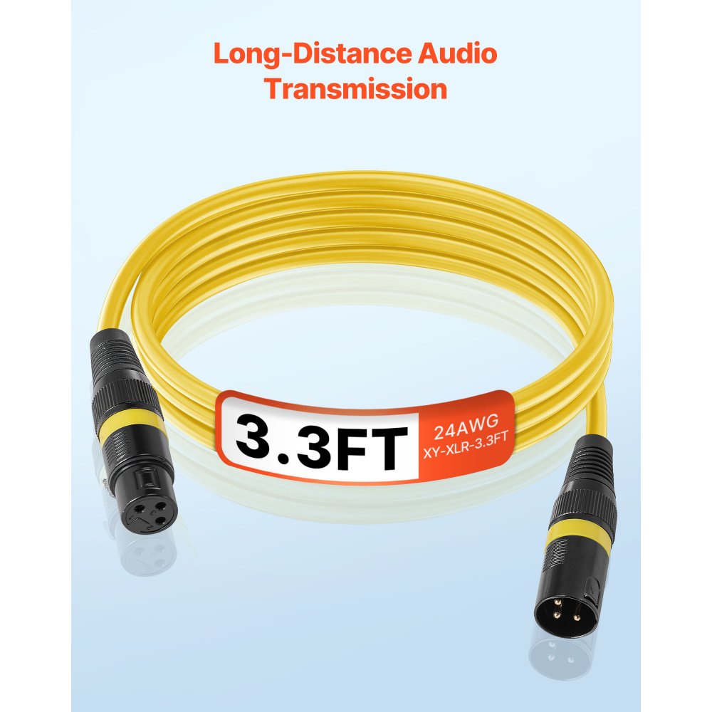 XLR-kabel 1m 10-pack gebalanceerde DMX-microfoonkabels (mannelijk naar vrouwelijk) Vergulde 3-pins XLR-microfoonluidsprekerkabel voor podiumverlichting, microfoons, versterkers, mixers XLR-kabel 1m 10-pack gebalanceerde DMX-microfoonkabels (mannelijk naar vrouwelijk) Vergulde 3-pins XLR-microfoonluidsprekerkabel voor podiumverlichting, microfoons, versterkers, mixers