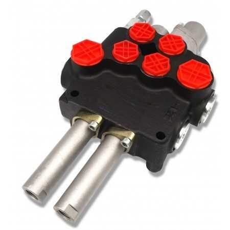 Hydraulic valve hydraulic distributor DISTRIBUTOR 2 PARTS 80L FOR CABLE + LOCKING Hydraulic valve hydraulic distributor DISTRIBUTOR 2 PARTS 80L FOR CABLE + LOCKING
