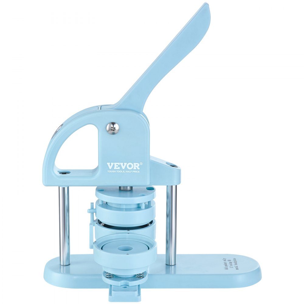 Button Maker Button Making Machine 25/32/58mm 3 in 1 Pinmaker 300 Button Parts Button Maker Machine with Panda Magic Book Bow Handle Punch Set for DIY Gifts for Kids