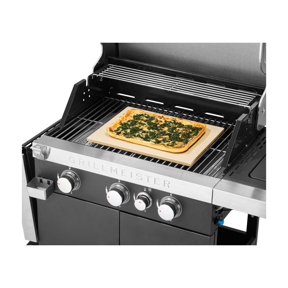 GRILLMEISTER Pizzastein (viereckig)