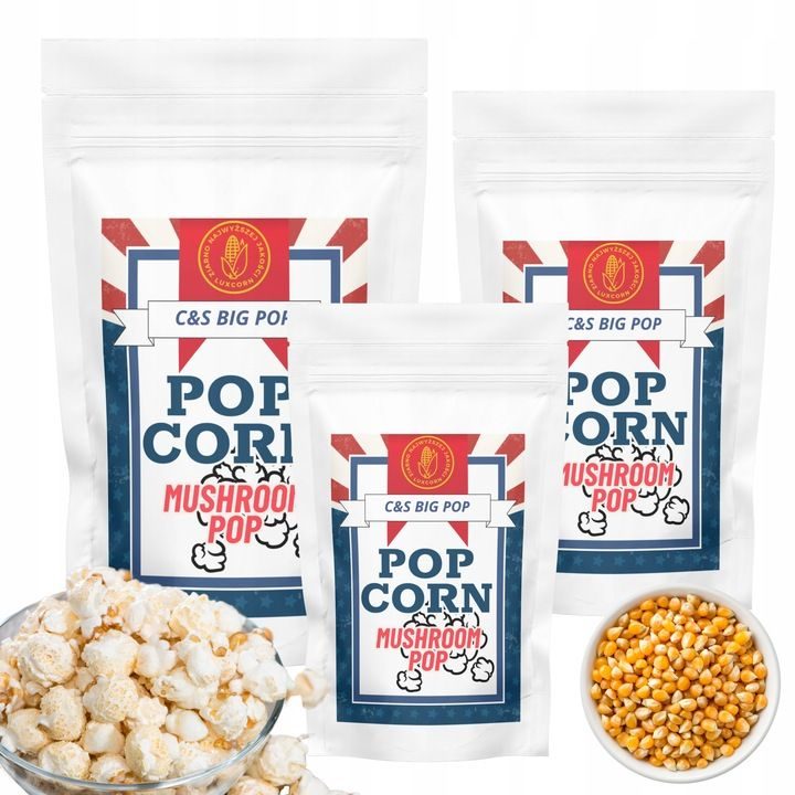 Popcorn USA XXL – 3 kg kernels for 114 liters of fresh popcorn
