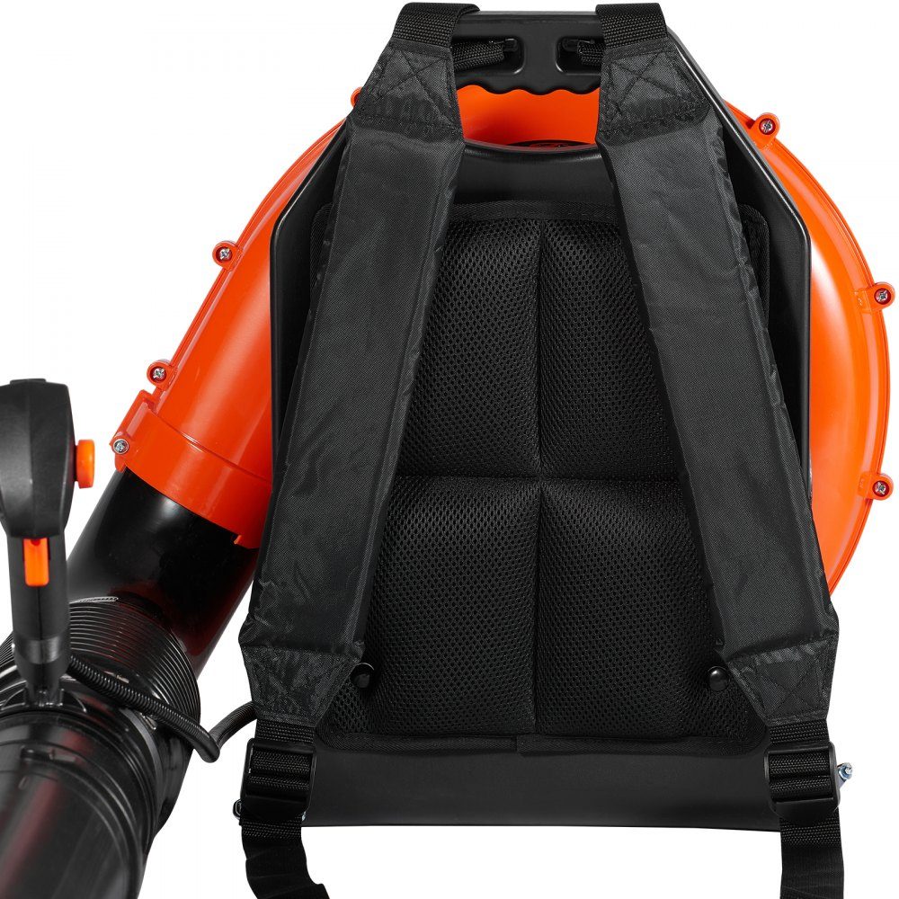 Backpack Leaf Blower, 79CC 2-Stroke Gasoline Leaf Blower with 3L Fuel Tank, 930 CFM Air Volume, 184 MPH Speed, Ideal for Lawn Care, Leaf Cleaning and Snow Removal