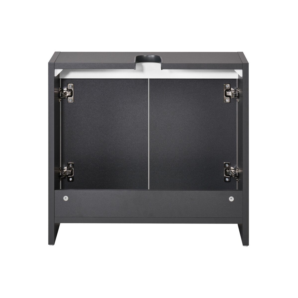 LIVARNO home “Oslo” washbasin cabinet with 2 doors, anthracite