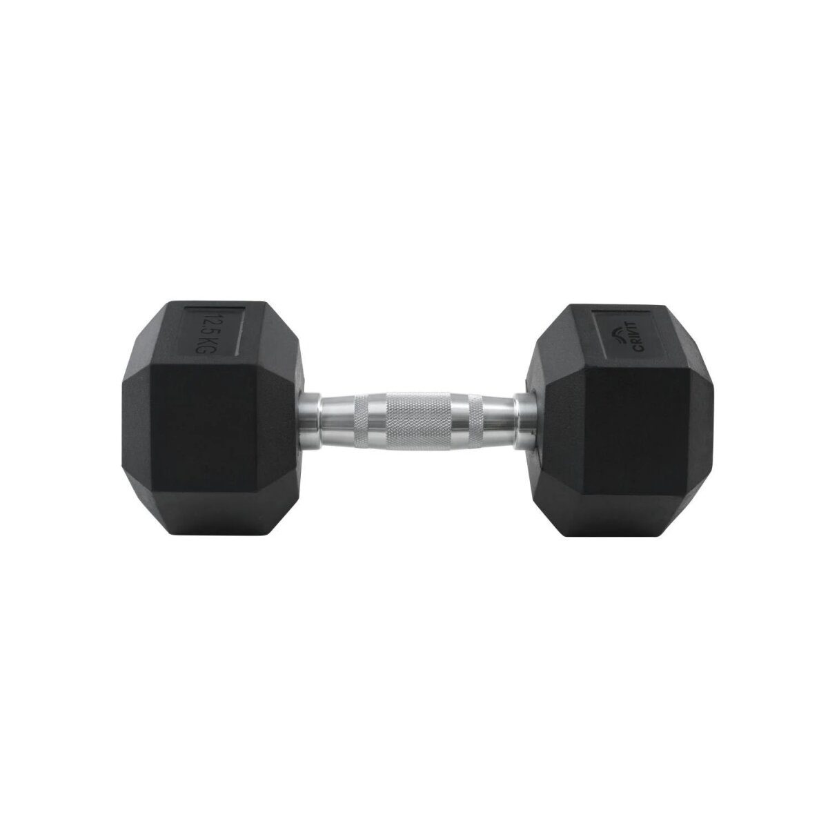 Haltère hexagonal CRIVIT 12,5 kg