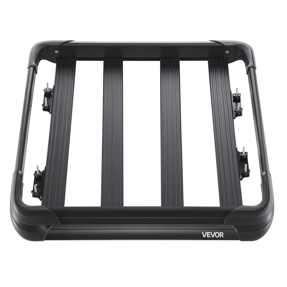 Dachträgerkorb Autodachkorb (1216 x 1020 x 142 mm) Universeller Dachträger aus rostfreiem legiertem Stahl (68 kg maximale Tragfähigkeit), Autodachträger für SUV-LKWs