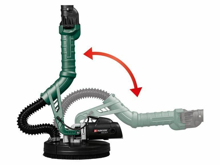 PARKSIDE® wall and ceiling sander »PWDS 920 b2«, 710 watts, with aluminum telescopic handle