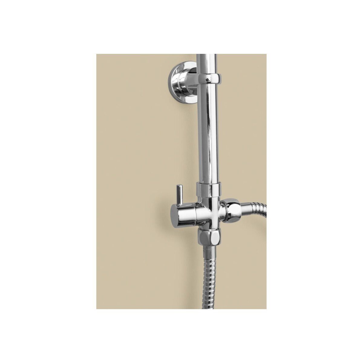 LIVARNO® overhead shower set XXL (chrome)