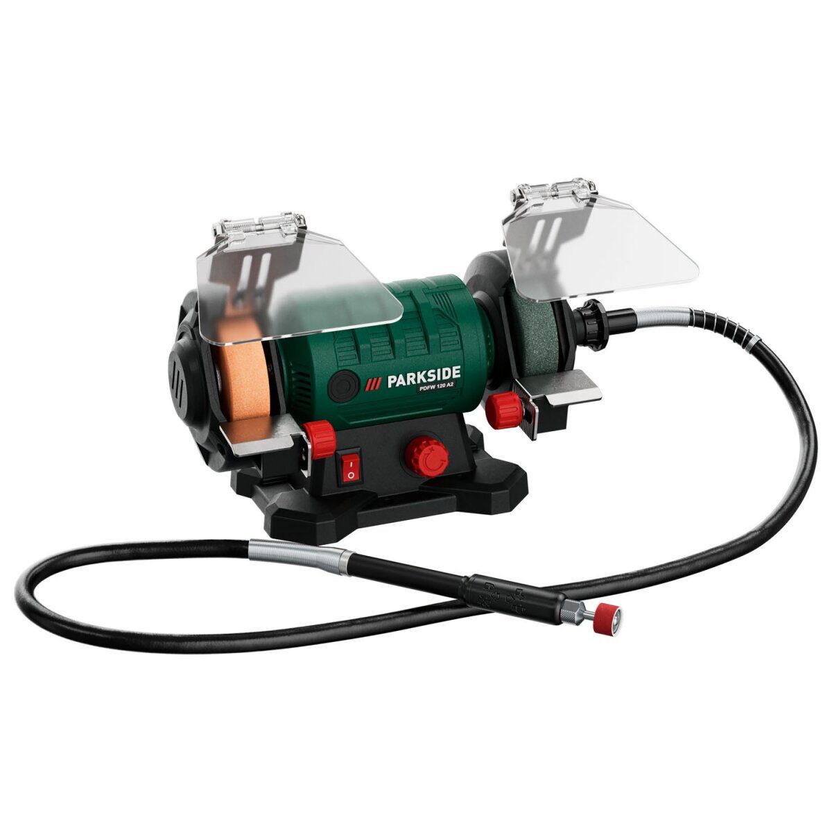 PARKSIDE® double grinder »PDFW 120 A2«, 120 W, with flexible shaft good