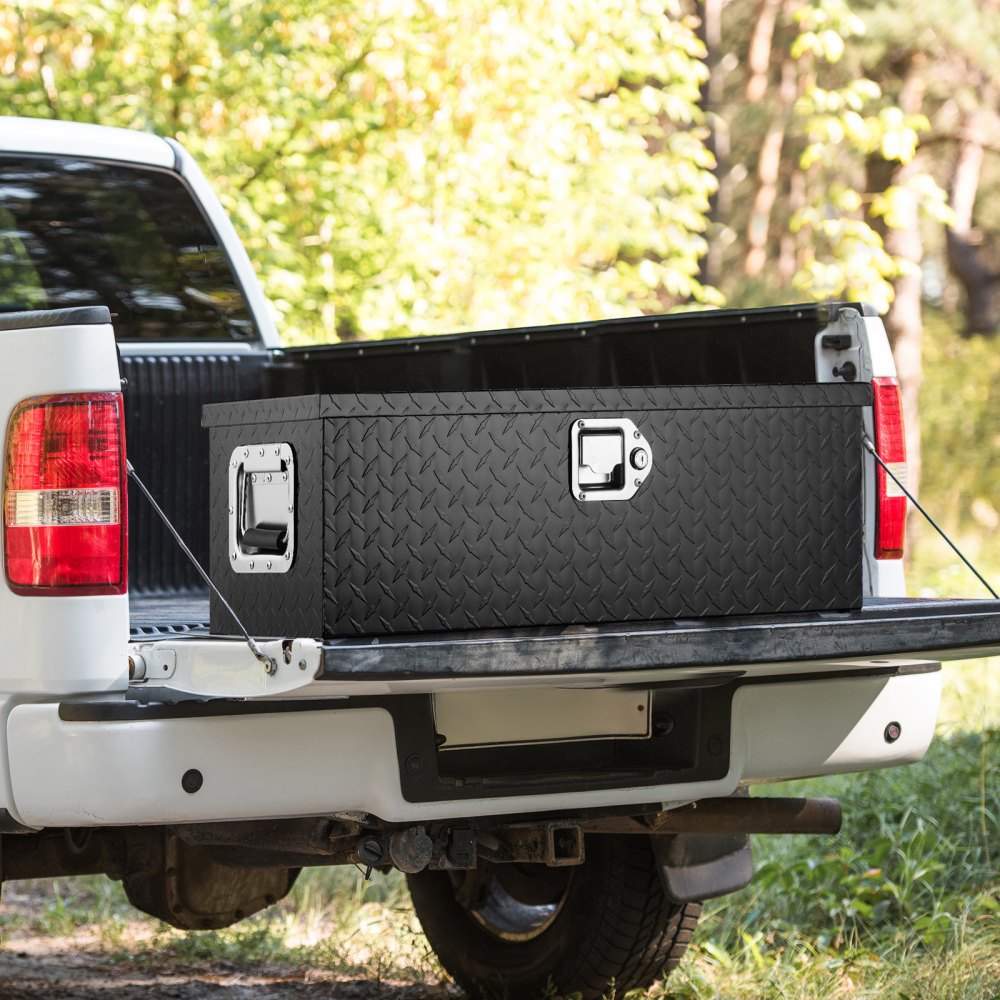 762 x 330 x 244 mm Tool Box for Truck Bed, Lockable 64 L Truck Box Tool Box Storage Tool Box, 30 kg Load Capacity Tool Box Organizer for Motorhome, Car etc 762 x 330 x 244 mm Tool Box for Truck Bed, Lockable 64 L Truck Box Tool Box Storage Tool Box, 30 kg Load Capacity Tool Box Organizer for Motorhome, Car etc