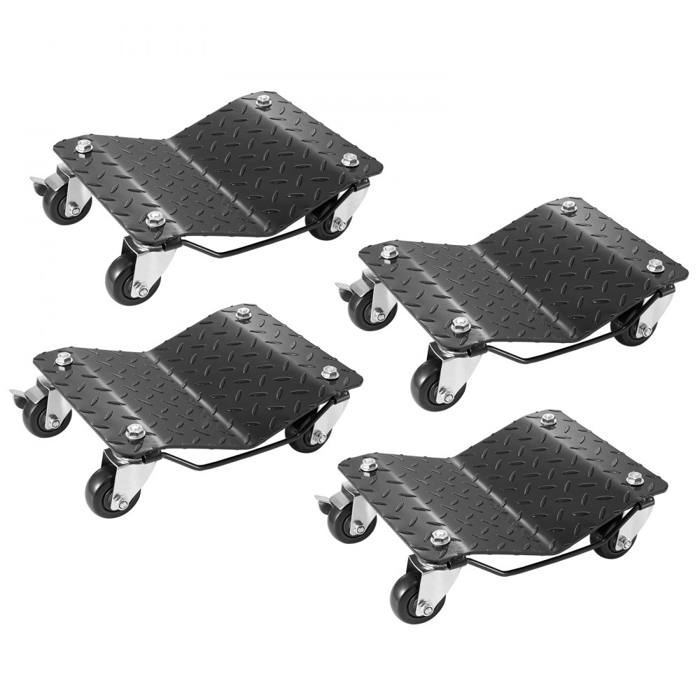 Car maneuvering aid, 4 pieces, load capacity up to 3000 kg, maneuvering jack set for electric vehicles, emergency vehicle with 4 wheels, mobile tire trolley, steel trolley, tire holder for cars, motorcycles, pickups Car maneuvering aid, 4 pieces, load capacity up to 3000 kg, maneuvering jack set for electric vehicles, emergency vehicle with 4 wheels, mobile tire trolley, steel trolley, tire holder for cars, motorcycles, pickups