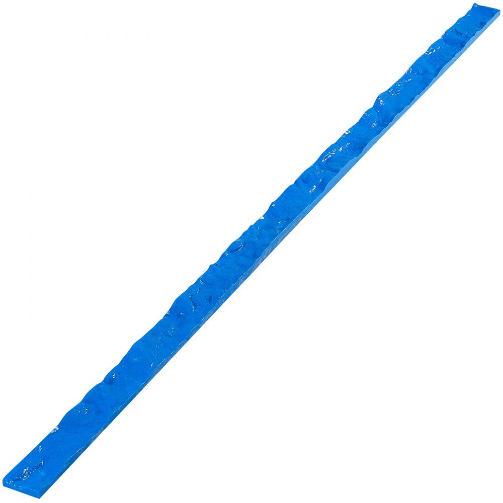 Betonstempel 92" x 3" Betonvormen Rechthoek Polyurethaan Stempel Steen Tegel Textuur Mat Leisteen Vloerprint Naadloze Stempel Mat Buiten Betontextuur Huid Decoratief Blauw