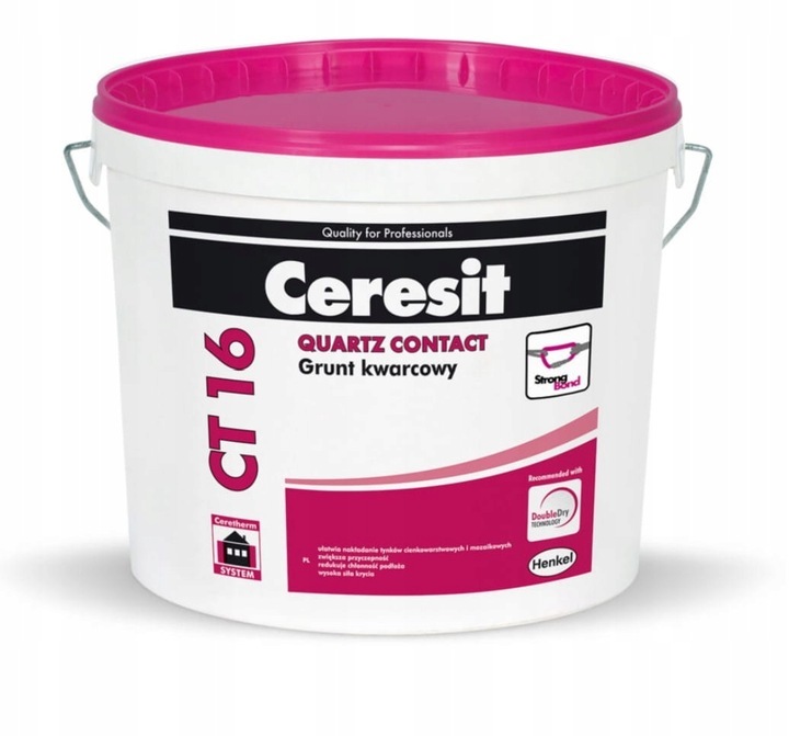 Podkład kwarcowy Ceresit CT 16 pod tynki 5 kg Podkład kwarcowy Ceresit CT 16 pod tynki 5 kg