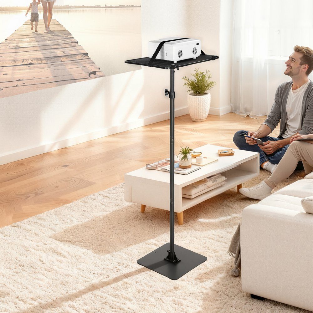Projector Stand Projector Stand Height Adjustable 72-157cm, 360° Horizontal Rotating Floor Stand for Projector, Multifunctional Holder for Meetings, Outdoor Films 30 x 40 x 157cm