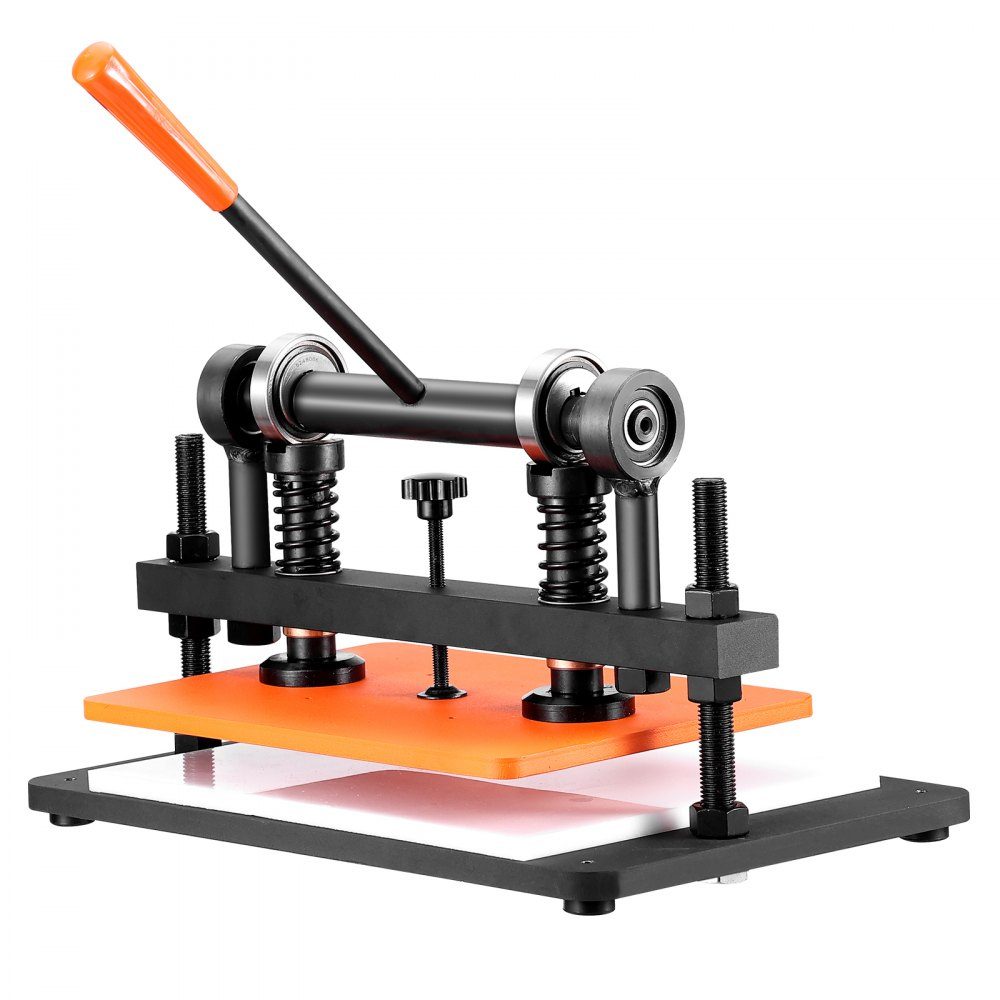 Leather Punching Machine Manual Leather Cutting Machine 36x26cm, Leather Embossing Machine 1.5t Heavy Duty Leather Punching Machine Suitable for leather, PVC/EVA foam, non-adhesive materials