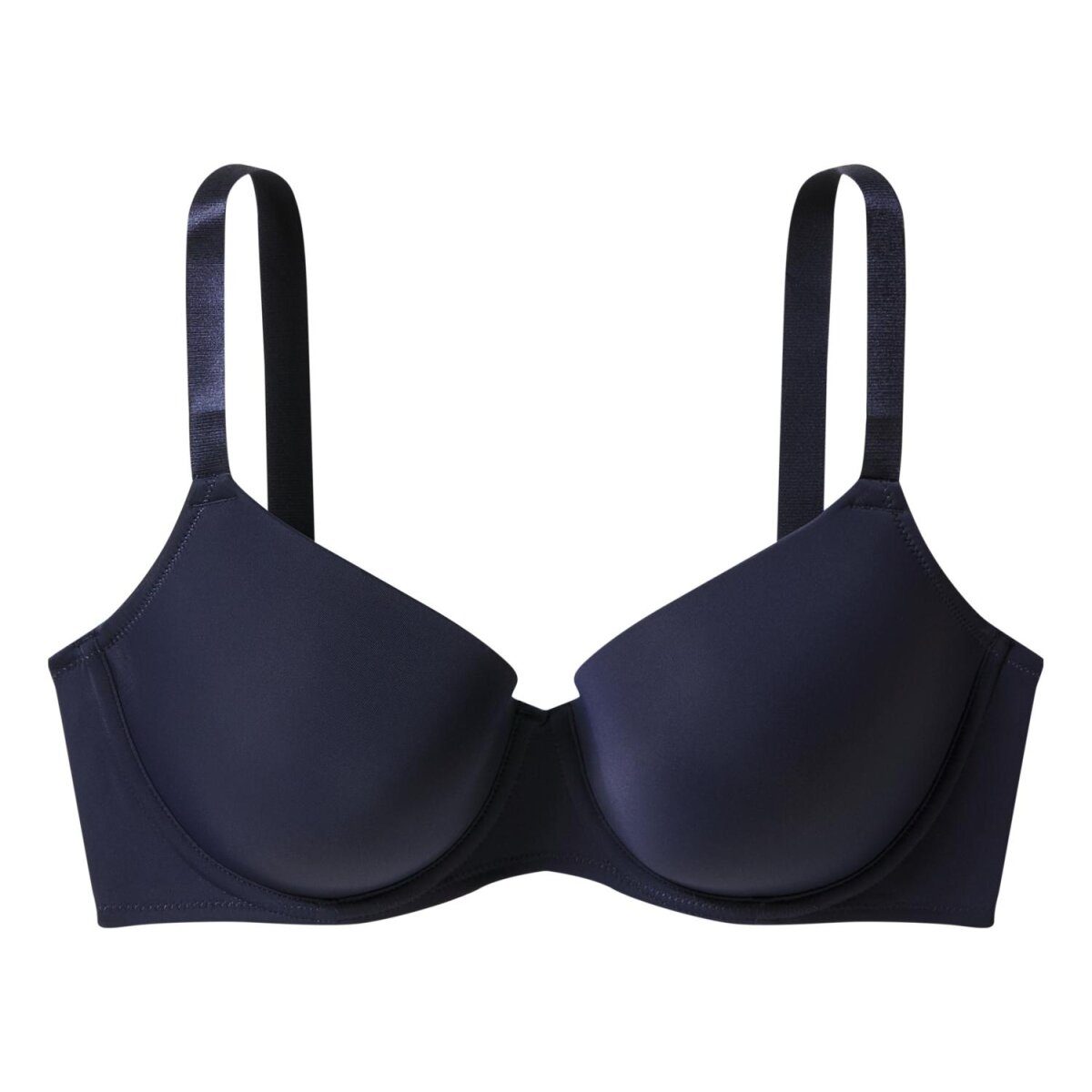 ESMARA Lot de 2 soutiens-gorge à armatures femme 110D marine/gris