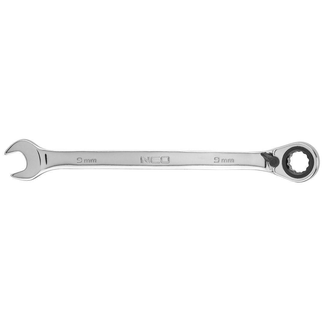 Combination wrench with ratchet