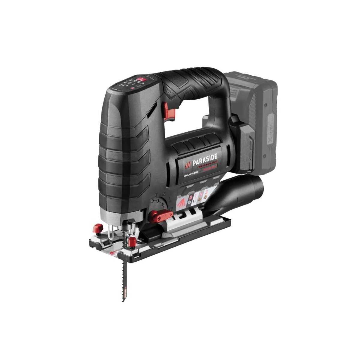 PARKSIDE PERFORMANCE® 20 V Akku-Stichsäge PPSTDA 20-Li B2, ohne Akku und Ladegerät