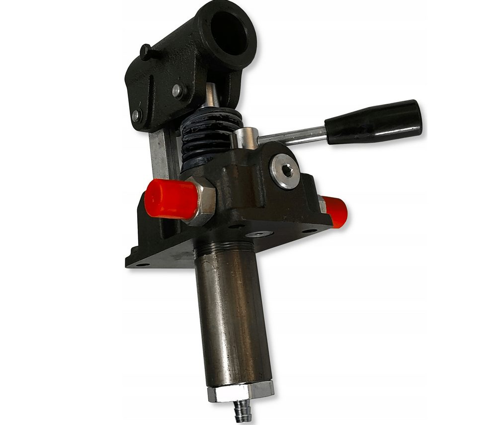 Hydraulische doppeltwirkende Handpumpe mit 5l Tank Komplettset