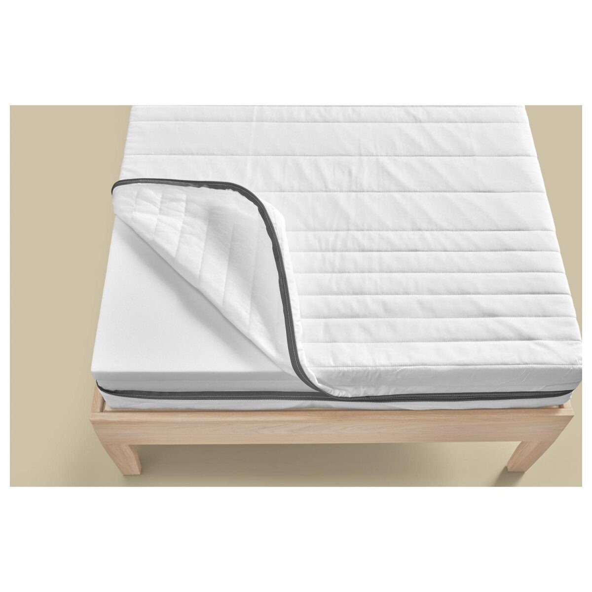 LIVARNO home Matelas mousse confort 7 zones Vagues, H3, 90 x 200 cm
