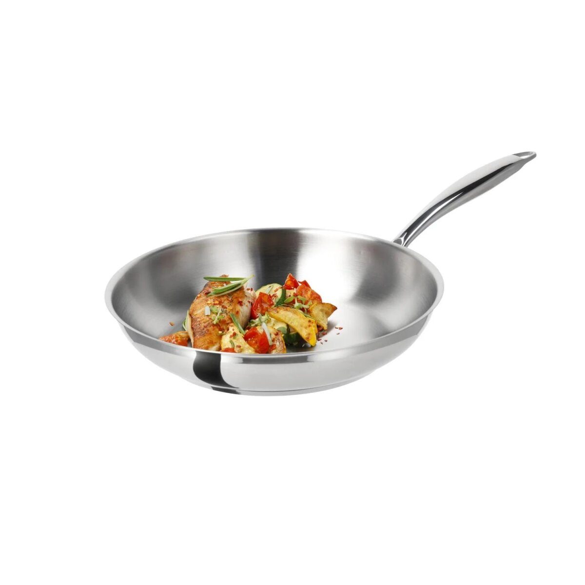 Patelnia ze stali nierdzewnej premium SILVERCREST®, Ø 28 cm