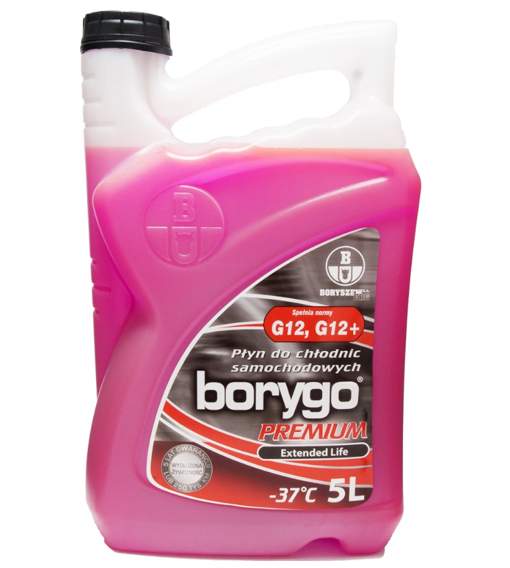 BORYGO PREMIUM EXTENDED G12+ 5L – Part No. HT-49644