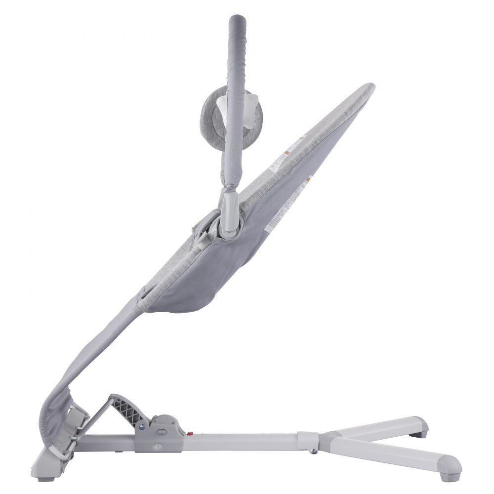 Berceuse pour bébé, balançoire pliante pour bébés de 0 à 9 mois, chaise à bascule avec 2 angles d'inclinaison et barre de jeu rotative, balançoire pour bébé avec sac de voyage pour l'intérieur et l'extérieur, 685x410x600mm