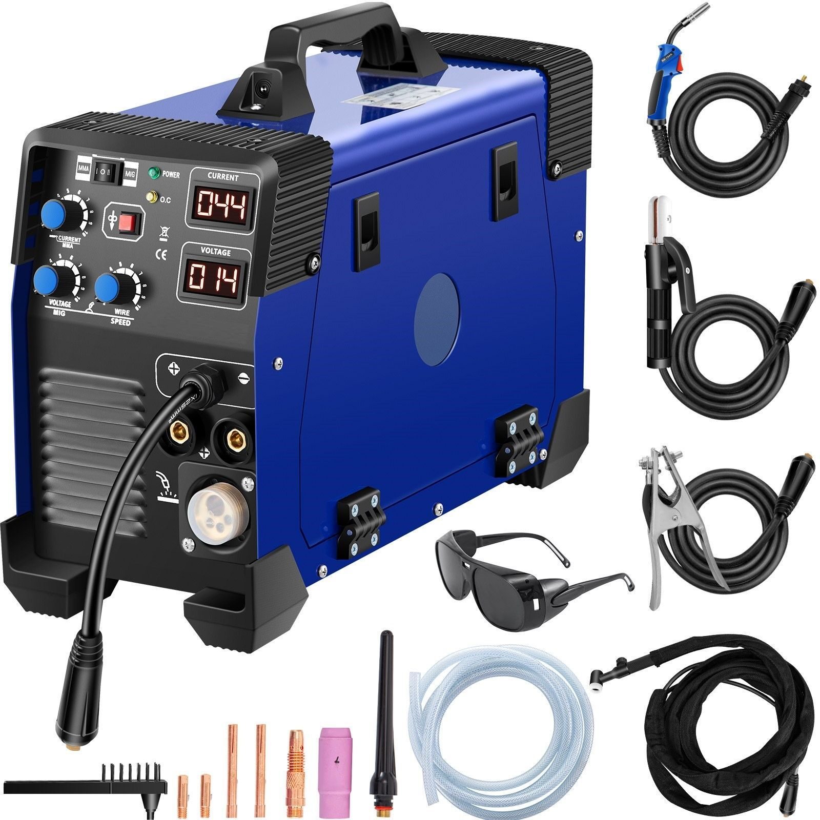 Welding machine MIG-200 inverter MIG/MAG/Lift TIG (WIG)/MMA welding current up to 120 A