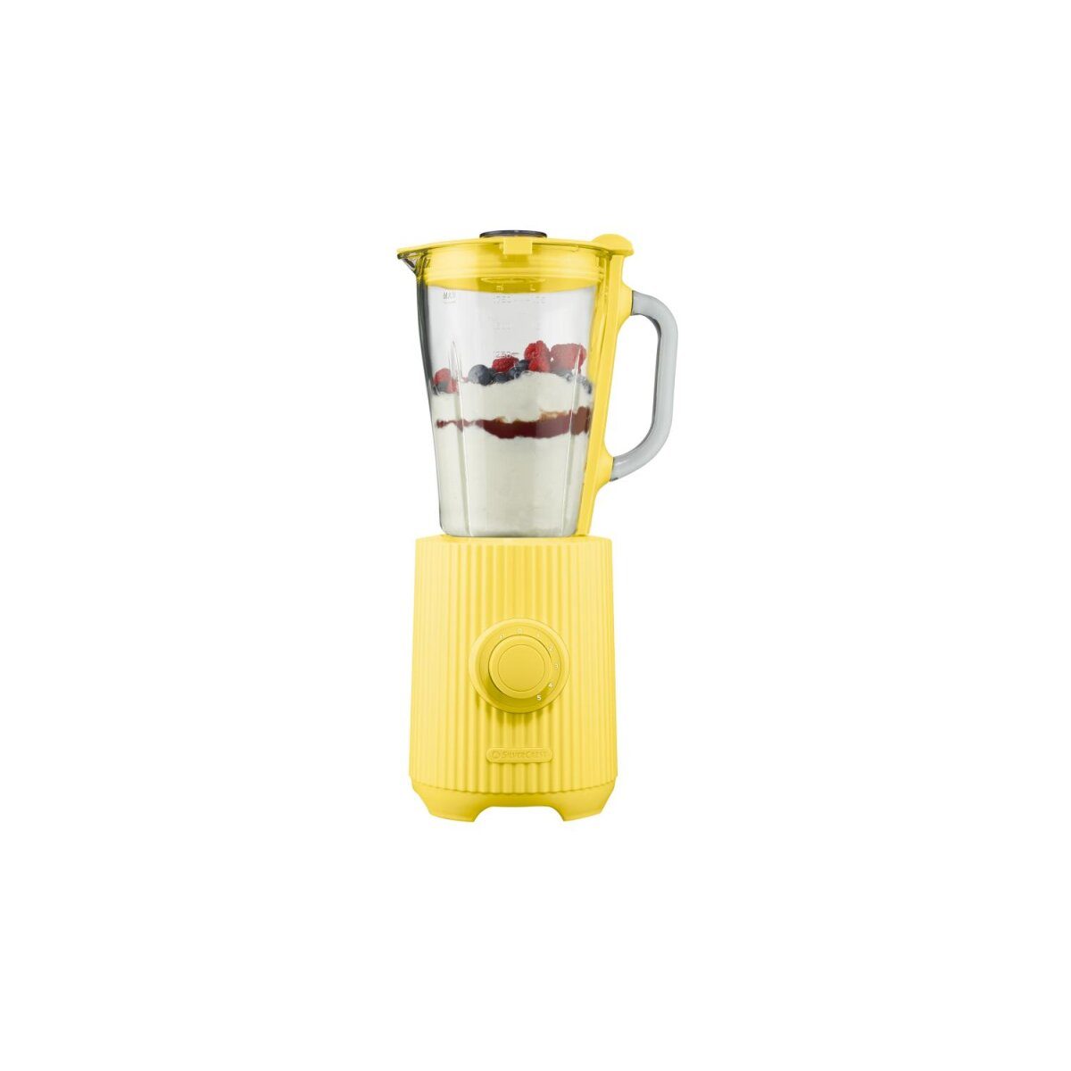 Batteur sur socle SILVERCREST® SSMP 600 A1, en plastique, jaune