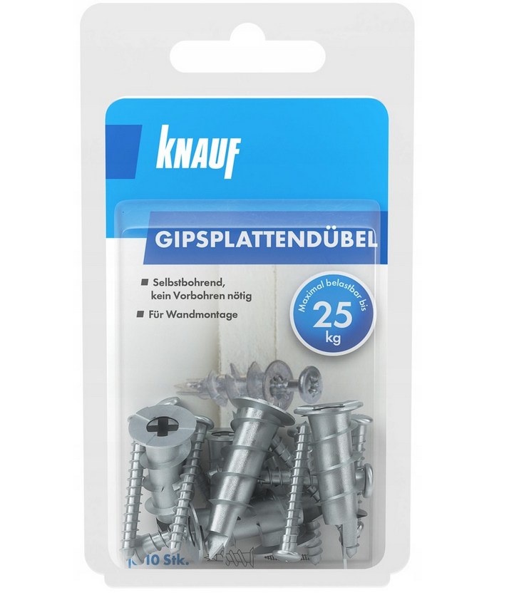 Kołki samowiercące KNAUF do metalu, wkręty do płyt gipsowo-kartonowych, 10 sztuk. Kołki samowiercące KNAUF do metalu, wkręty do płyt gipsowo-kartonowych, 10 sztuk.