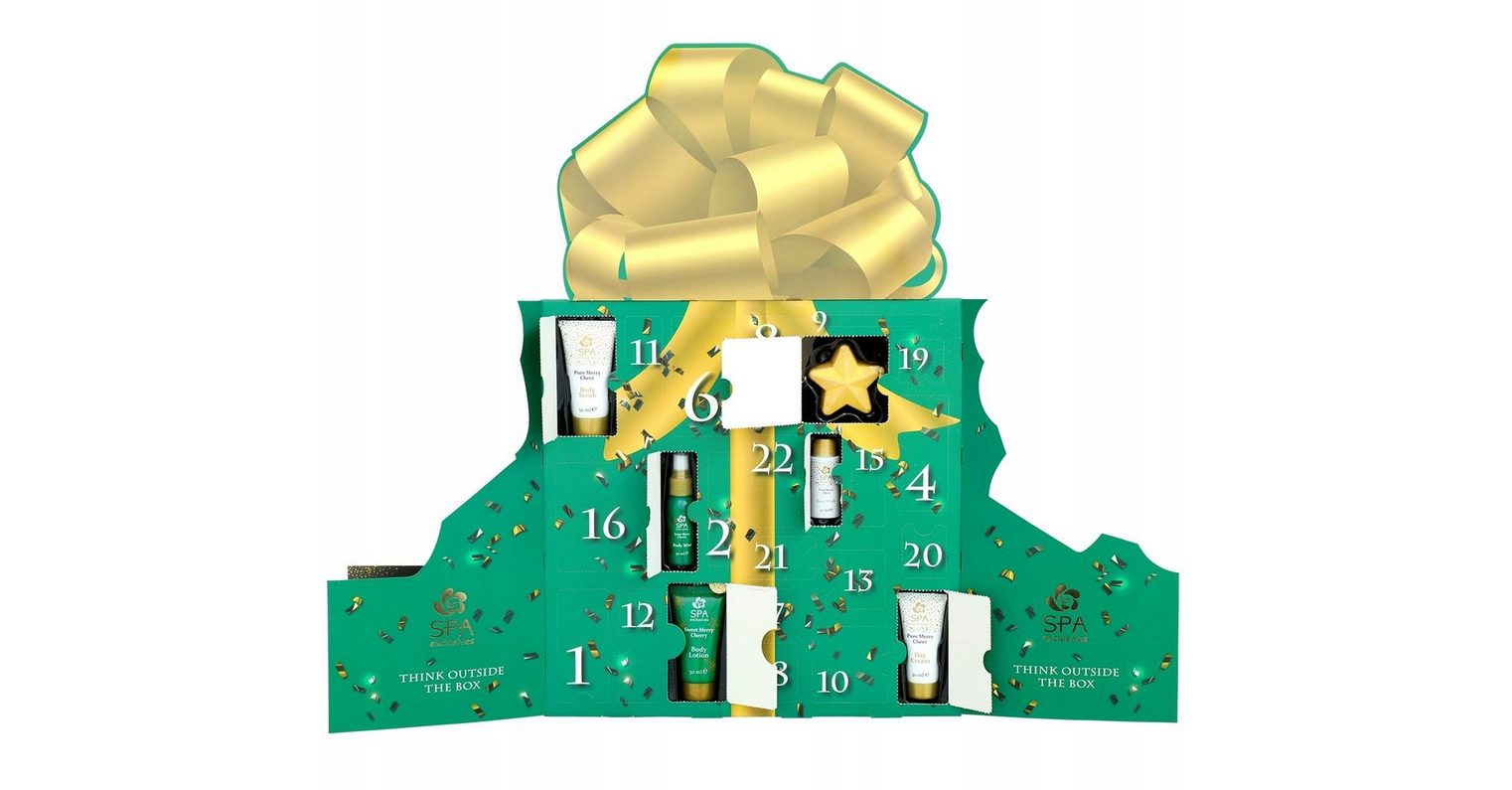 SPA Vegan Face + Body – Advent calendar for 24 days