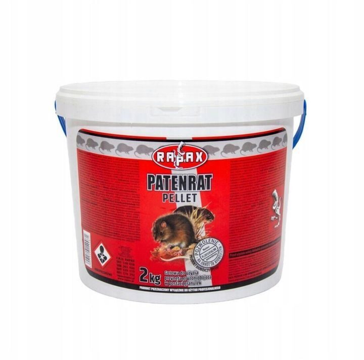 Ratimor Muizen Rattengif Muisgif PASTE 3x1 KG + MUIS Rattengif GRANULAAT 2X2KG RAPAX