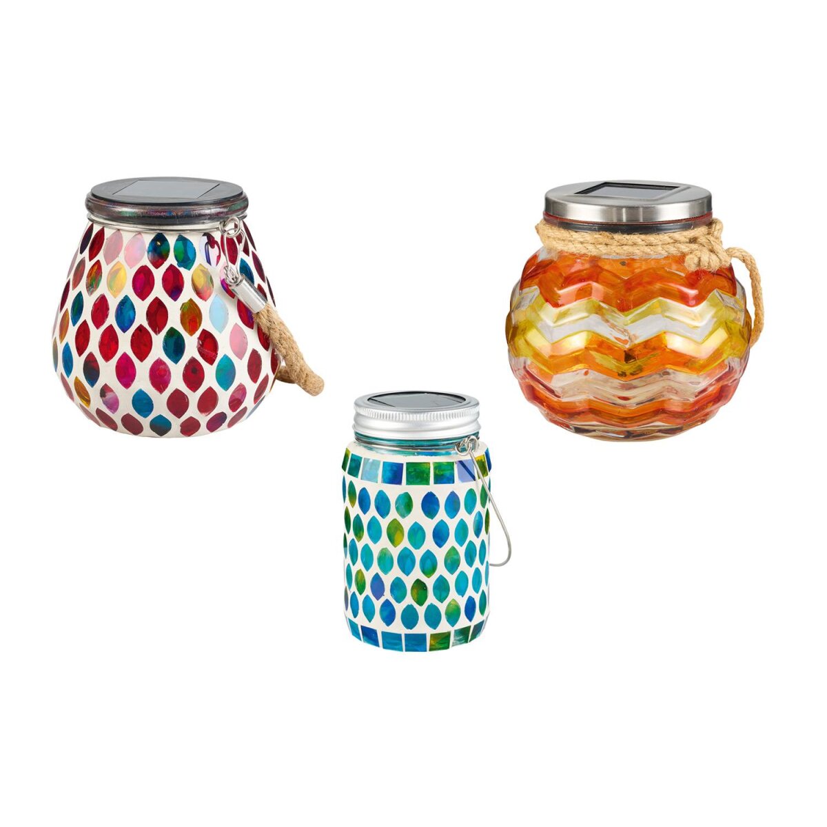 LIVARNO Home verre solaire peint ou mosaïque LED LIVARNO Home verre solaire peint ou mosaïque LED